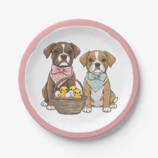 Paashonden Papieren Bordje (Voorkant)