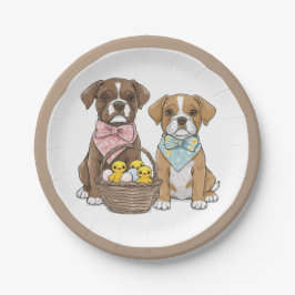 Paashonden Papieren Bordje