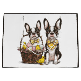 Paashonden van de Boston Terrier Groot Cadeauzakje