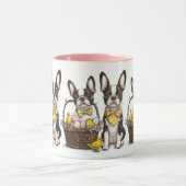 Paashonden van de Boston Terrier Mok (Midden)