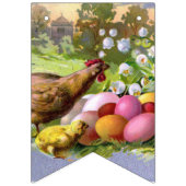 PAASILLUSTRATIE BUNTING VLAGGETJES (Eerste vlag)