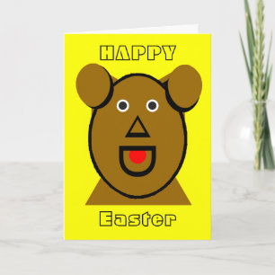 Paasjaar Je denkt aan honden in de hemel Feestdagen Kaart