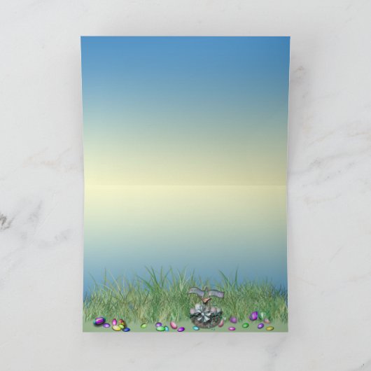 Paasjaargeit Feestdagen Kaart (Binnen)