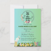 Paasjacht is op uitnodiging (Voorkant)