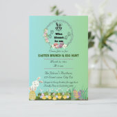 Paasjacht is op uitnodiging (Staand voorkant)