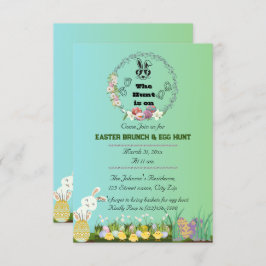 Paasjacht is op uitnodiging