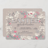 Paasjacht - Jacht en Lunch-uitnodiging Kaart (Voorkant / Achterkant)