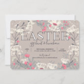 Paasjacht - Jacht en Lunch-uitnodiging Kaart (Voorkant)