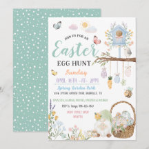 Paasjacht op pastelgnoezen met eieren