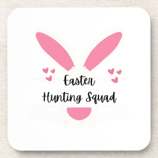 Paasjacht Squad op een Bier Onderzetter (Voorkant)