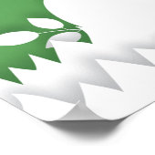 Paasjachtbord voor eitjes, schattige dierbanner poster (Hoek)