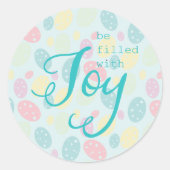 PaasJoy Ronde Sticker (Voorkant)