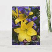 Paaskaart Feestdagen Kaart (Voorkant)