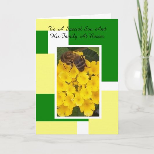 Paaskaart Feestdagen Kaart (Voorkant)