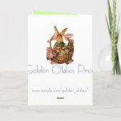  paaskaart feestdagen kaart (Achterkant)