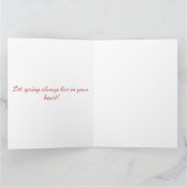 Paaskaart in zachte pastelkleuren kaart (Binnen)