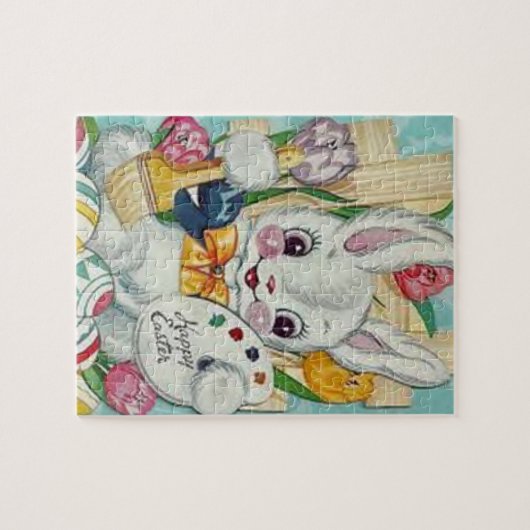 paaskaart legpuzzel (Horizontaal)