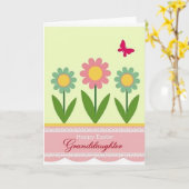 Paaskaart met pastelbloemen kaart (Gele Bloem)