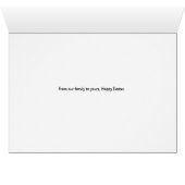 PaasKaart met Royal Poinciana Flower (Binenzijde Horizontaal (Onderkant))