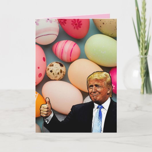 PAASKAART VAN DONALD TRUMP KAART (Voorkant)