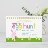 Paaskaart voor het uitnodigen van een tante 5x7 kaart (Staand voorkant)