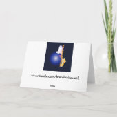 Paaskaart voor peetouders feestdagen kaart (Achterkant)