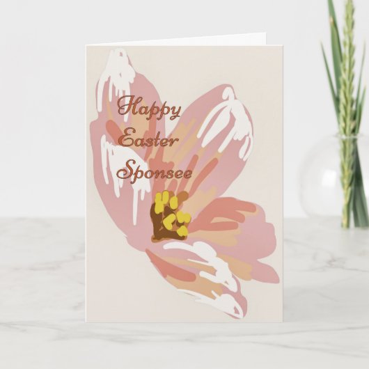 PaasKaart voor Sponsee Feestdagen Kaart (Voorkant)