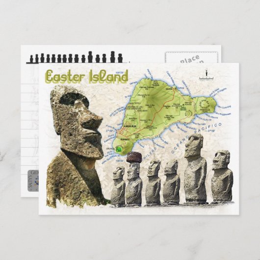 Paaskaarten Briefkaart (Voorkant / Achterkant)