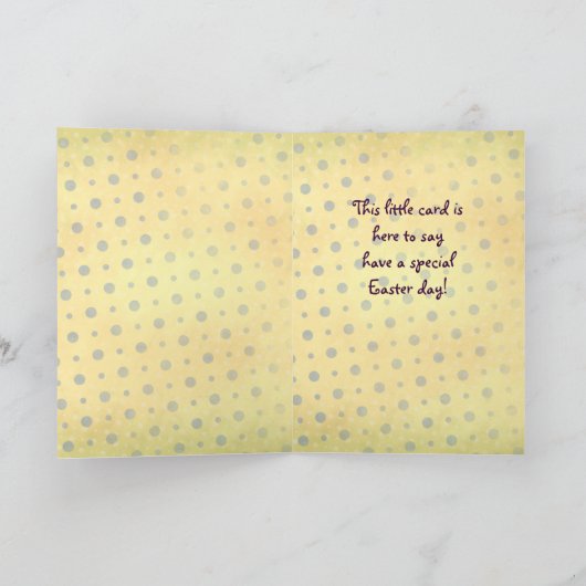 Paaskaarten voor azijngebruik voor kinderen feestdagen kaart (Binnen)