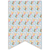 Paaskaartenbanner Vlaggetjes (Derde vlag)