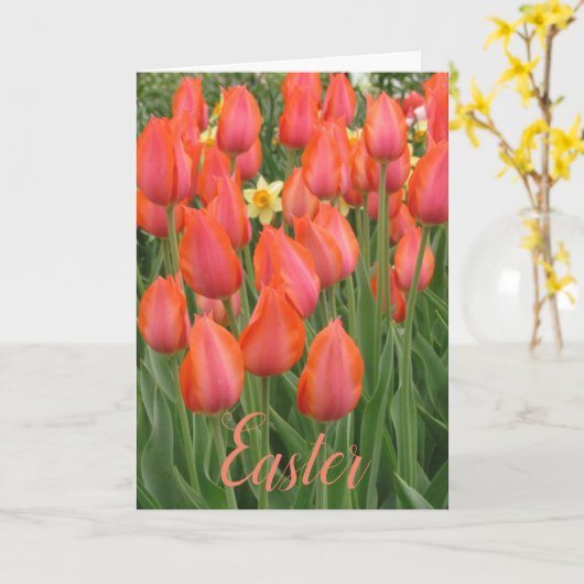 Paaskaartje Kaart (Gele Bloem)