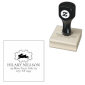 Paaskaartstap | Adres konijnstempel Rubberstempel (Gestempeld)
