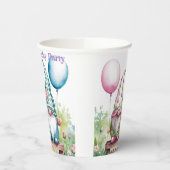 Paaskabouters in Waterverf verjaardagsfeest Papieren Bekers (Links)