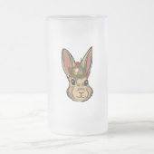 Paaskap met rasterpaaseieren matglas bierpul (Center)