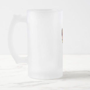 Paaskap met rasterpaaseieren matglas bierpul