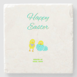 Paaskaplings Onderzetter van marmer Stone