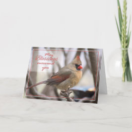 paaskardinaal feestdagen kaart