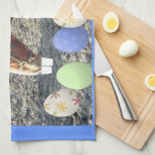 Paaskastanjepaard Theedoek (Quarter Fold)