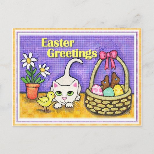 Paaskat & Kuiken Briefkaart (Voorkant)