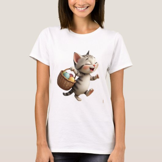 paaskatje t-shirt (Voorkant)