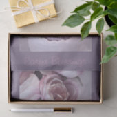 Paaskeramische mand met Rozen & bloemeneieren Tissuepapier (Geschenk)