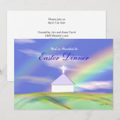 Paaskerk en regenboog kaart (Voorkant / Achterkant)