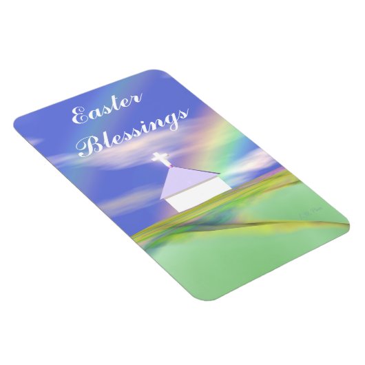 Paaskerk en regenboog magneet (Rechterzijde)