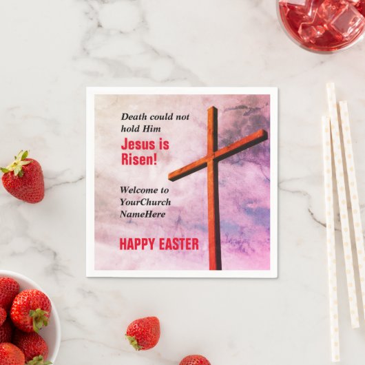 PAASKERKDIENSTEN | Jezus is Opgewekt Servet (Insitu)