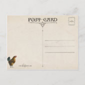  paaskind met vleesbeendergewas briefkaart (Achterkant)