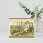 Paaskinderen en  Briefkaarten (Staand voorkant)