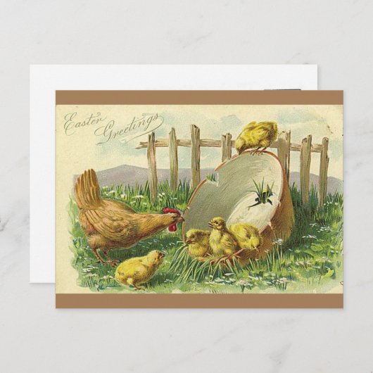 Paaskinderen en  Briefkaarten (Voorkant / Achterkant)