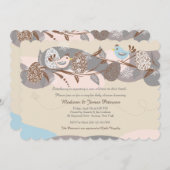 Paaskip Baby shower-uitnodigingen Kaart (Voorkant / Achterkant)