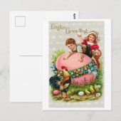  paaskip  briefkaart (Voorkant / Achterkant)