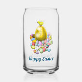 Paaskip & eieren blikvorm glas (Achterkant)